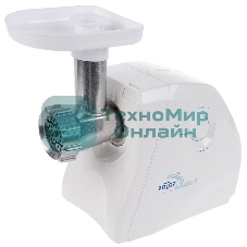 Мясорубка электрическая Ротор Альфа Р ЭМШ 35/250-3 белый, 1500 Вт, 0.58 кг/мин, реверс, защита от перегрузки, насадки - 4