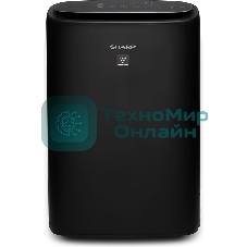 Климатический комплекс Sharp KIN41RH черный, 28 м², 2.7 л, HEPA-фильтр, угольный фильтр, ионизация Plasmacluster, гигростат