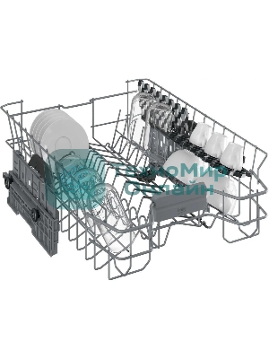 Посудомоечная машина Beko BDFS26130XQ, нержавеющая сталь, 44.8 см, 11 компл., 46 дБ, класс A