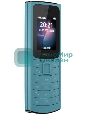 Мобильный телефон Nokia 110 4G TA-1543 DS 48Mb синий