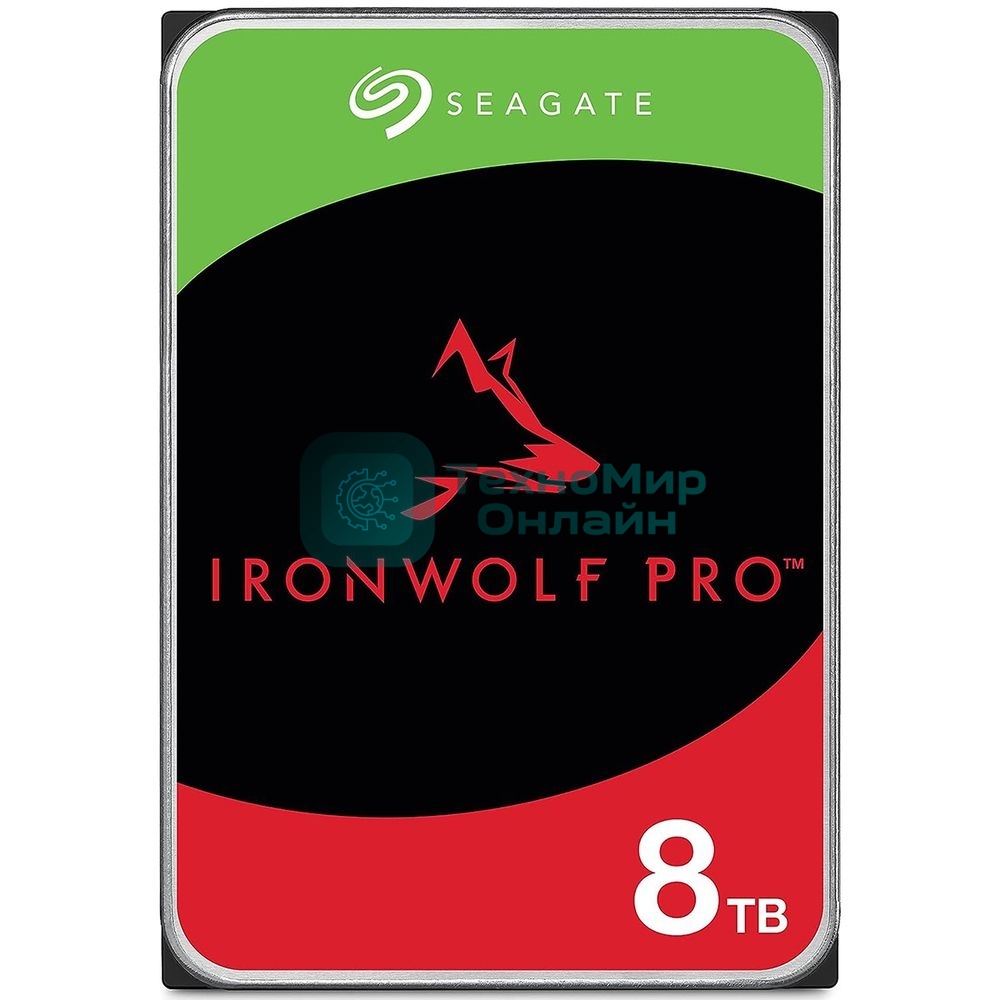 Жесткий диск Seagate SATA-III 8Tb ST8000NT001 NAS Ironwolf Pro 512E (7200rpm) 256Mb 3.5