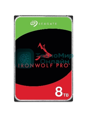 Жесткий диск Seagate SATA-III 8Tb ST8000NT001 NAS Ironwolf Pro 512E (7200rpm) 256Mb 3.5