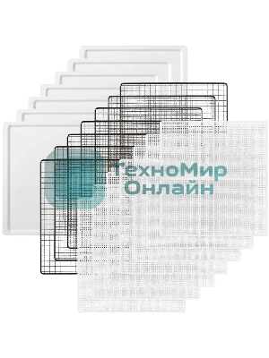 Сушка для фруктов и овощей Kitfort КТ-4931 21под. 650 Вт, нержавеющая сталь