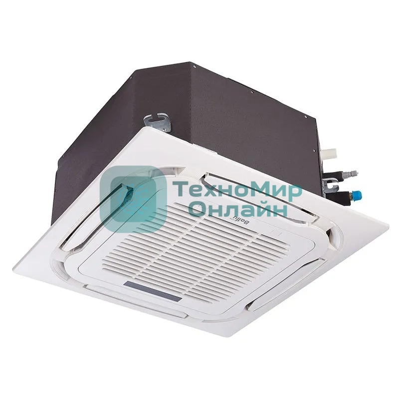 Блок внутренний сплит-системы кассетного типа Ballu BACI-FM/in-12HN8/EU инвертор, 12000 BTU, 35 м², 35 дБ, охлаждение, обогрев, осушение, белый