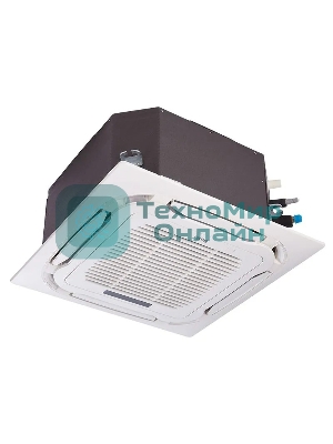 Блок внутренний сплит-системы кассетного типа Ballu BACI-FM/in-12HN8/EU инвертор, 12000 BTU, 35 м², 35 дБ, охлаждение, обогрев, осушение, белый