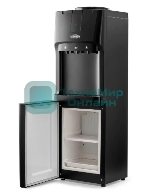 Кулер для воды Vatten V02NKB, верхняя загрузка, нагрев 90 °С, охлаждение 10 °С, черный