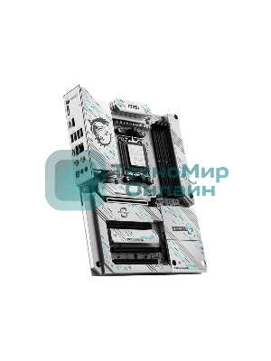 Материнская плата MSI B850 GAMING PLUS WIFI PZ, AM5, AMD B850, 4xDDR5, 4xSATA, 3xM.2, 1xPCIe 5.0 x16, 1xPCIe 4.0 x4, 2xPCIe 3.0 x1, 1xDP, 1x5Gb LAN, Wi-Fi 7, Bluetooth 5.4, 2xUSB-C 10Gbps, 1xUSB-C 5Gbps, 1xUSB-A 10Gbps, 1xUSB-A 5Gbps, 4xUSB-A 2.0, 3x3.5 мм, 7.1, ATX