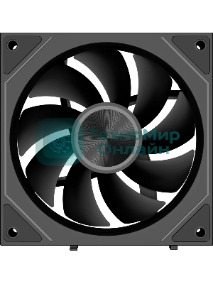 Вентилятор для корпуса PcCooler F3 X120 BK ARGb 120х120x25 черный 4-pin 28.4дБ (F3X120-BKAC012-GL) Ret