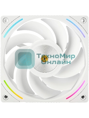 Кулер для корпуса Thermalright TL-K12RW Reverse (120x120x25mm, 4-pin PWM, ARGB, 69CFM, 27dBA, 2150RPM, White)