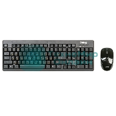 Комплект клавиатура+мышь Dialog KMROP-4010U беспроводной, USB, 1600 DPI, чёрный