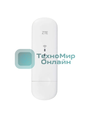 Модем 2G/3G/4G ZTE MF79RU USB Wi-Fi Firewall внешний белый