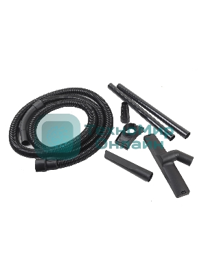 Строительный пылесос Ресанта ПС-1500/20 серебристый, 1500 Вт, уборка сухая/влажная/выдув, пылесборник мешок/контейнер, 20 л