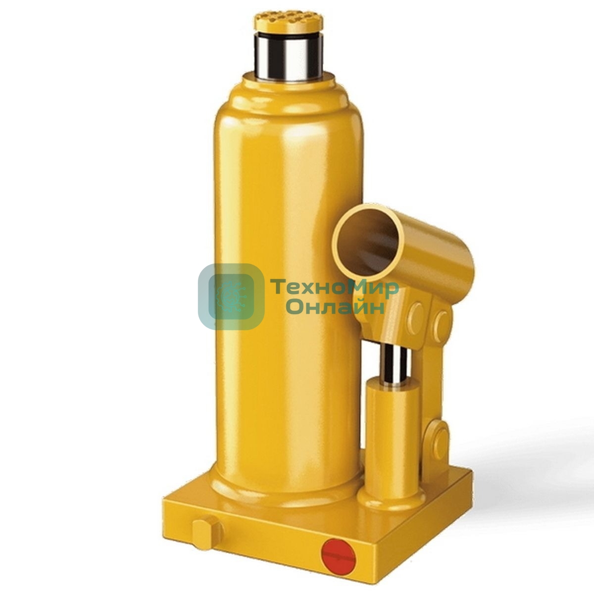 Домкрат бутылочный гидравлический Deli DQ71012 макс.грузоподъемность 12 т