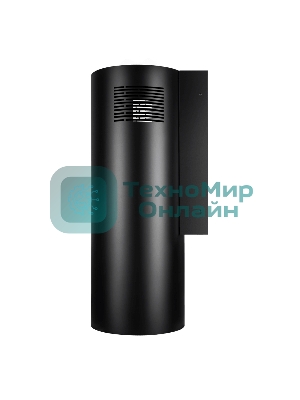 Вытяжка островная Maunfeld Drum Wall 35 черный, 32.5 см, 850 куб. м/ч, 48 дБ