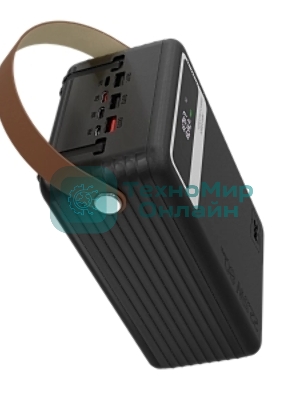 Портативный аккумулятор MORE CHOICE (4620202552921) PB69-80 80000mAh 3USB+2Type-C+1USB-IP+1micro-USB 3.0A, черный