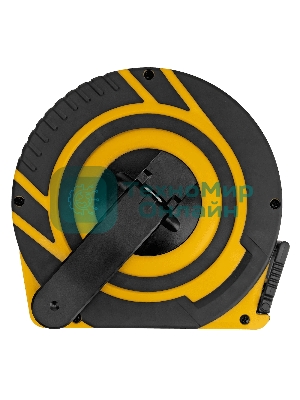 Рулетка геодезическая Denzel 20 м х 15 мм, закрытый корпус, фиберглассовая лента