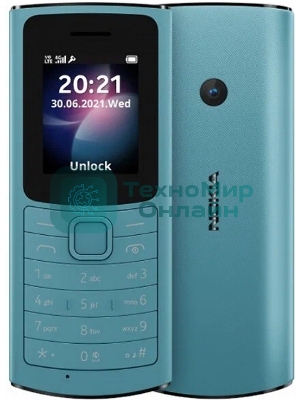 Мобильный телефон Nokia 110 4G TA-1543 DS 48Mb синий