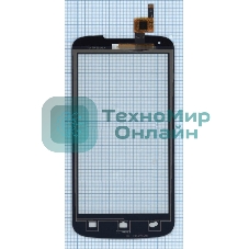 Сенсорное стекло (тачскрин) для Huawei Ascend Y520 (D2Y520-U22), черное