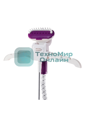 Отпариватель Galaxy Line GL 6211 белый/фиолетовый, 2000 Вт, 40 г/мин, 1700 мл