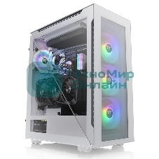Компьютерный корпус Thermaltake Divider 500 TG Snow ARGb CA-1T4-00M6WN-01 White/Win/SPCC/Tempered Glass*4/120мм ARGb Fan*3/120мм Standard Fan*1 (527897)