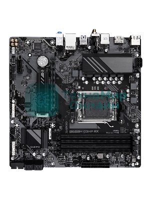 Материнская плата Gigabyte B650M D3HP AX (V1.2), AM5, AMD B650, 4xDDR5, 4xSATA, 2xM.2, 1xPCI-E 4.0 x16, 1xPCI-E 4.0 x1, 3xUSB-A 3.2 Gen 1, 1xUSB-C 3.2 Gen 2, 1x 2.5Gb LAN, 3x3.5 мм, 7.1, Micro-ATX
