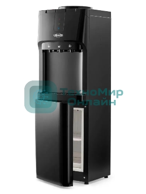 Кулер для воды Vatten V02NKB, верхняя загрузка, нагрев 90 °С, охлаждение 10 °С, черный