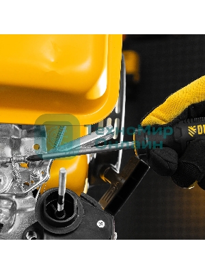 Отвертка Denzel PZ2x100 мм, S2, 3к рукоятка