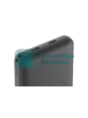 Портативный аккумулятор OLMIO QM-06, 5000mAh, 20W Type-C PD, MagSafe 15W, Soft-Touch, серый