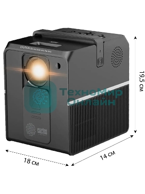 Проектор Cactus CS-PRC.04B.WUXGA-A LCD 3200Lm (1920x1080) 2000:1 ресурс лампы:30000часов 1xUSB typeA 1xHDMI 1.35кг