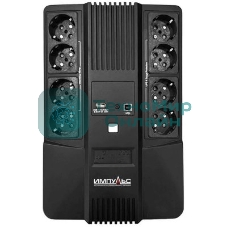 Источник бесперебойного питания Импульс Мастер, Интерактивная, 800 VA/480 W, Tower, Schuko, LED, USB, USB CHRG