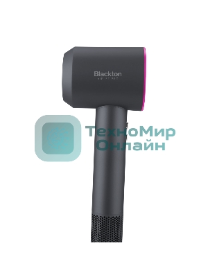 Фен Blackton Bt HD1818M серый/розовый, 1800 Вт, ионизация