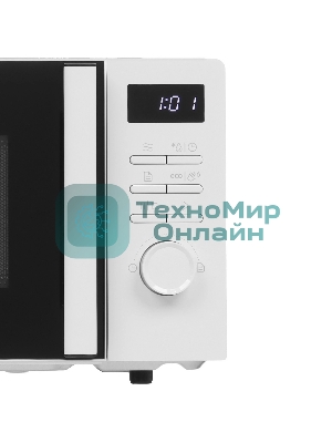 Микроволновая печь Gorenje MO20A3WH белый, 20 л, 800 Вт, переключатели - кнопки, поворотный механизм