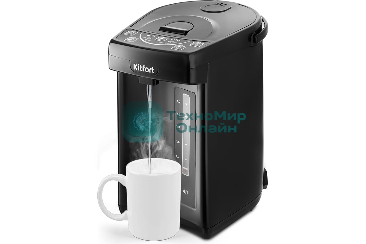 Термопот Kitfort КТ-2508-1 4л. 750Вт черный