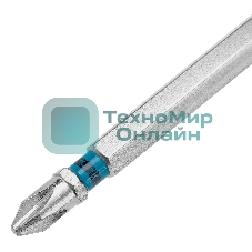 Бита Gross PH2х90мм, сталь S2, шестигр., 10 шт.