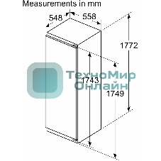 Холодильник Bosch KIL82VFE0 1-нокамерн. белый