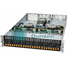 Серверная платформа SuperMicro SYS-221H-TN24R 2U Hyper with 24 hot-swap 2.5