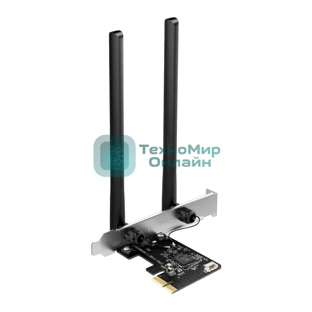 Wi-Fi Bluetooth PCI Адаптер Mercusys AC1200 Dual-Band Wi-Fi Bluetooth PCI Express Adapter