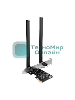 Wi-Fi Bluetooth PCI Адаптер Mercusys AC1200 Dual-Band Wi-Fi Bluetooth PCI Express Adapter