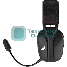 Гарнитура Oklick HS-L750G чёрный, беспроводная + проводная, радиоканал, до 18 ч