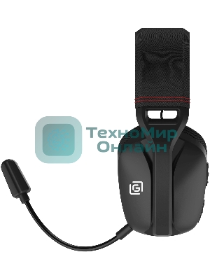 Гарнитура Oklick HS-L750G чёрный, беспроводная + проводная, радиоканал, до 18 ч