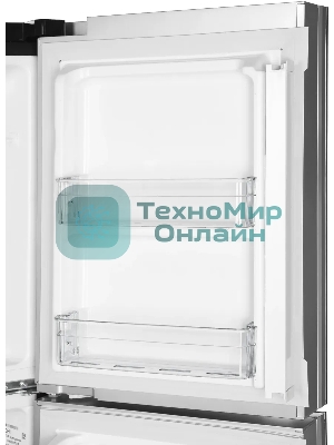 Холодильник Hitachi R-W660PUC7X GC шампань стекло двухкамерный 396/144л морозилка сверху, No Frost, Side by Side