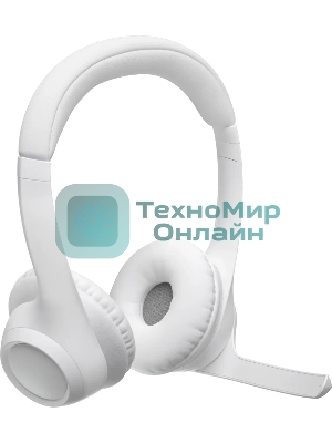 Гарнитура Logitech Zone 300 белый, беспроводная, Bluetooth, до 16 ч