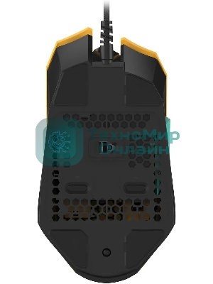 Мышь проводная A4Tech Bloody W63 Max Renegade желтый, 12000 dpi, USB, кнопки - 7