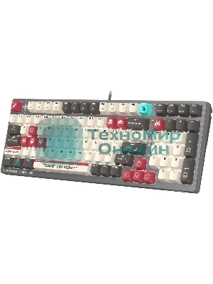 Клавиатура A4Tech Bloody S98 Pixels Red проводная USB серый/бежевый