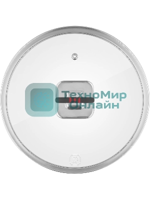 Крышка Rondell Stripes RDA-1619, 20 см, руч. серый