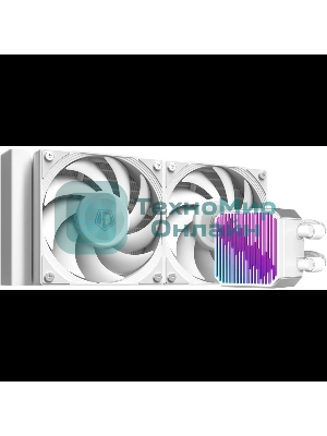 Система жидкостного охлаждения ID-Cooling DX240 Max белый 120мм алюминий+медь 2150rpm 32.5db 4-pin 300W