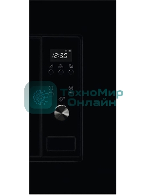 Встраиваемая микроволновая печь Electrolux LMS2203EMK черный, 20 л, 700 Вт, переключатели - поворотный механизм/кнопки