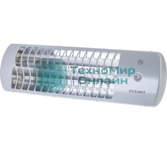 Обогреватель инфракрасный панельный Rexant серый, кварцевый, 1500 Вт, 20 м2, 3 режима обогрева