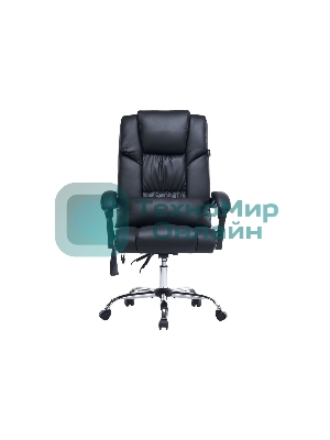 Кресло Cactus CS-CHR-OC02M-BK черный, экокожа