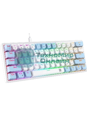 Клавиатура Defender Amox GK-585 проводная, USB Type-A, белый